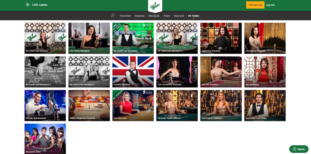 mr green casino