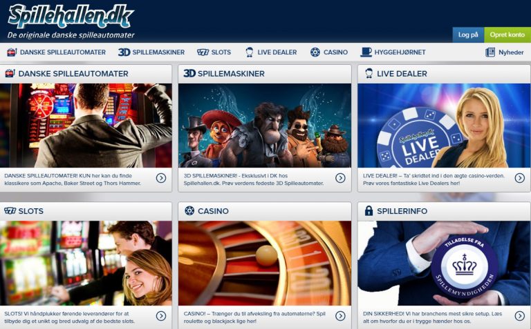 Spillehallen.dk Anmeldelse + Bonuskode (2025) | 175 kr. & Spins