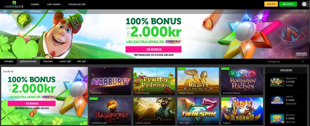 casinoluck spil